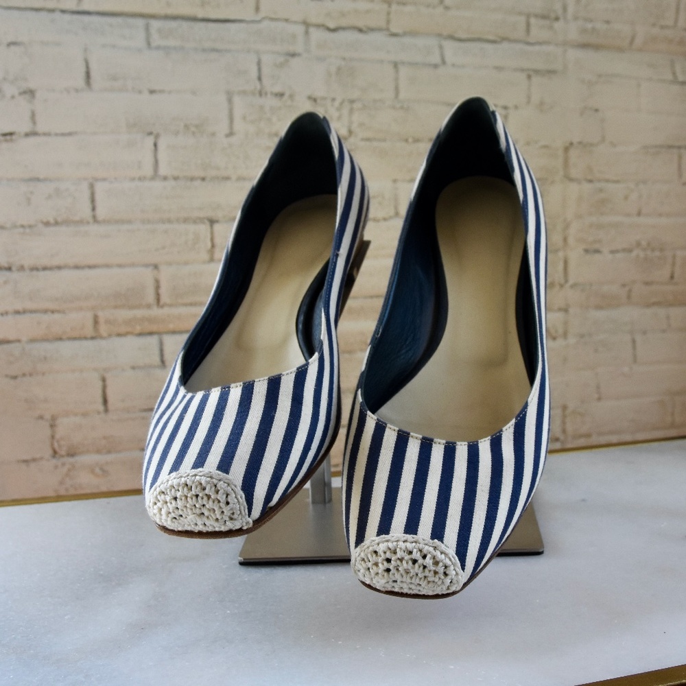 Joie Striped Flats